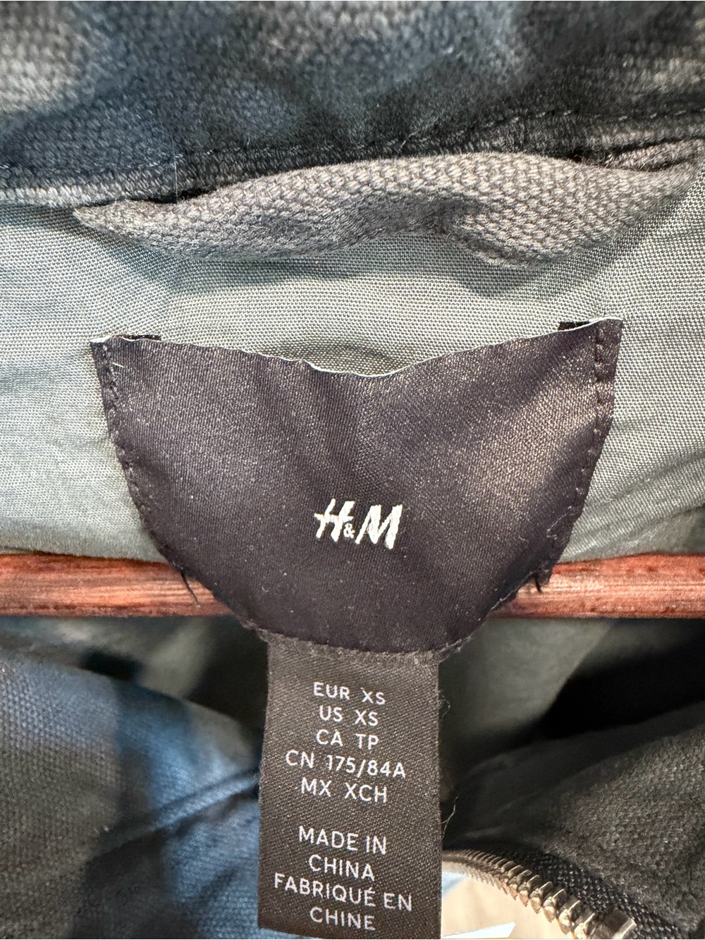 H&M gray Racer jacket - Picture 4 of 4